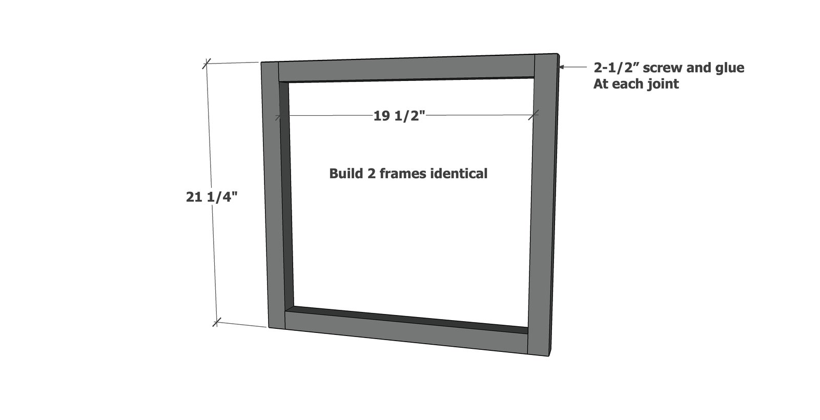 Box Frame Square Side Table — step 2