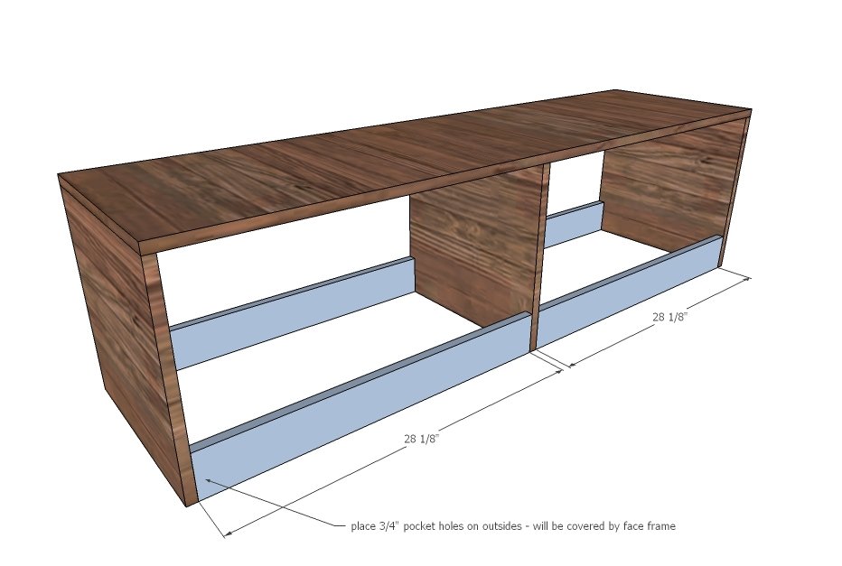 Brandy Scrap Wood Storage Bed with Drawers — step 2