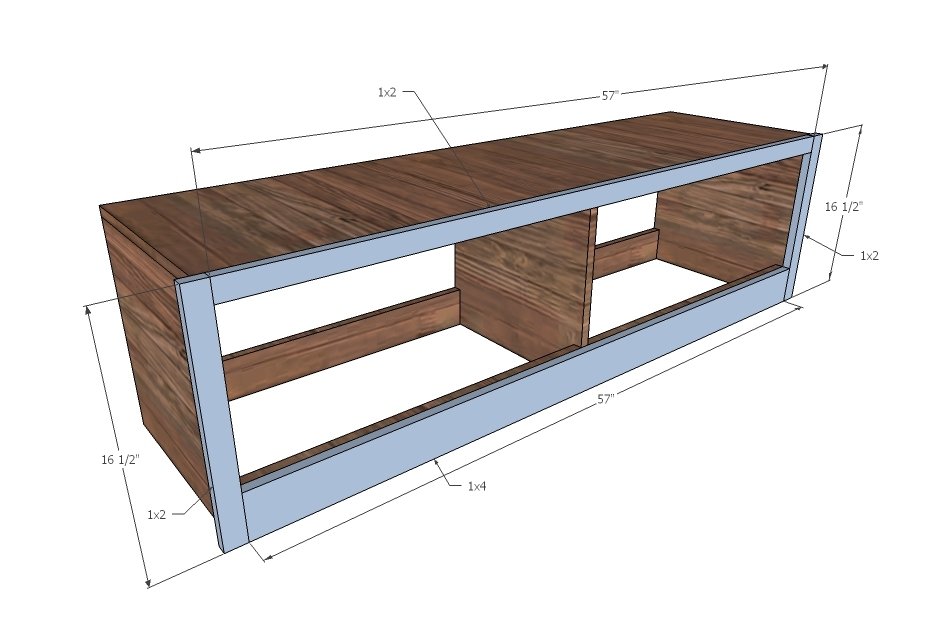 Brandy Scrap Wood Storage Bed with Drawers — step 3