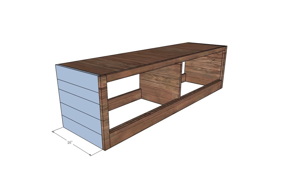 Brandy Scrap Wood Storage Bed with Drawers — step 4