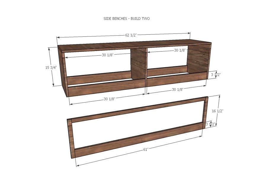 Brandy Scrap Wood Storage Bed with Drawers — step 5