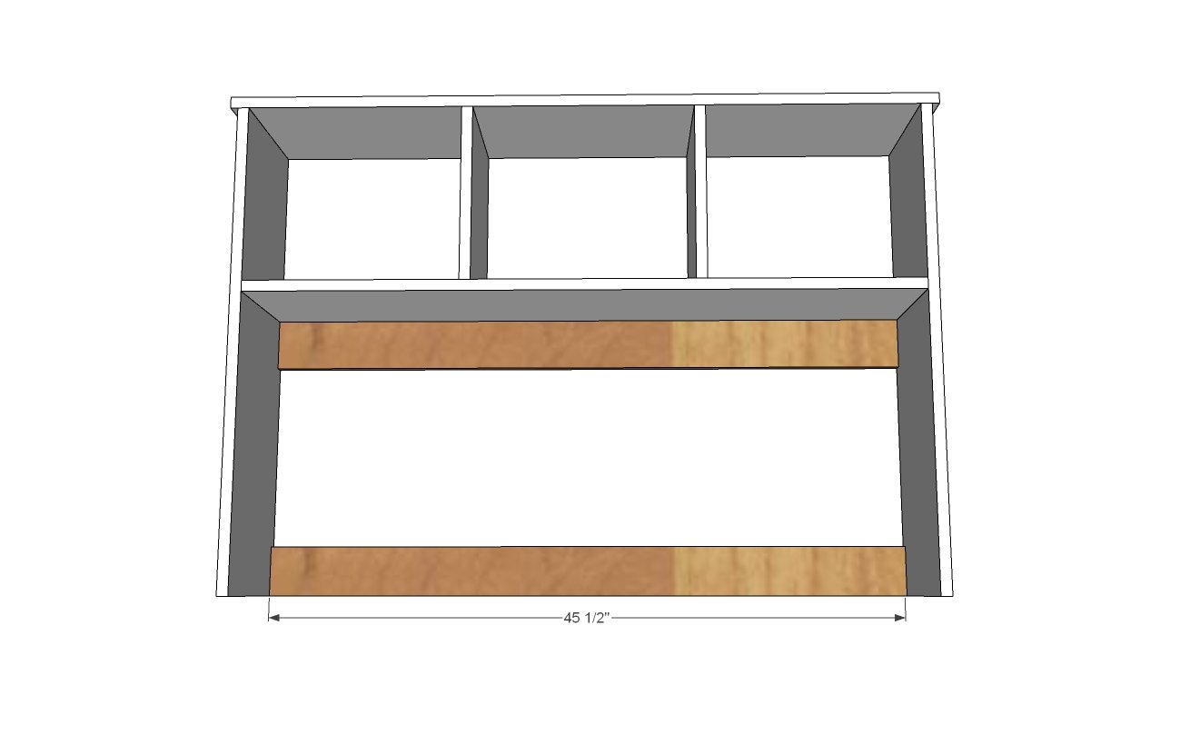 Brookstone Desk Hutch — step 4