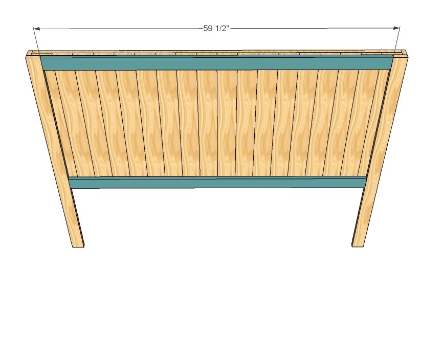 Brookstone Queen Headboard — step 4
