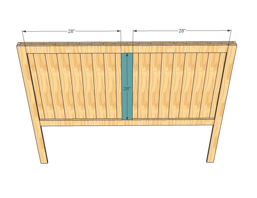 Brookstone Queen Headboard — step 5