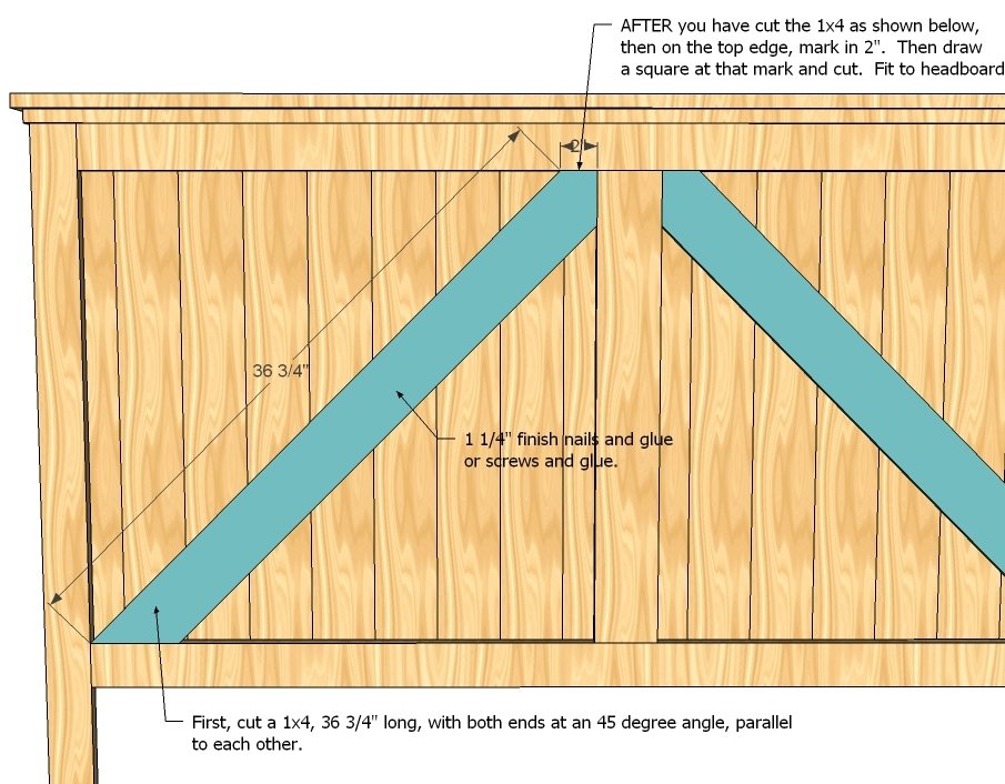 Brookstone Queen Headboard — step 8