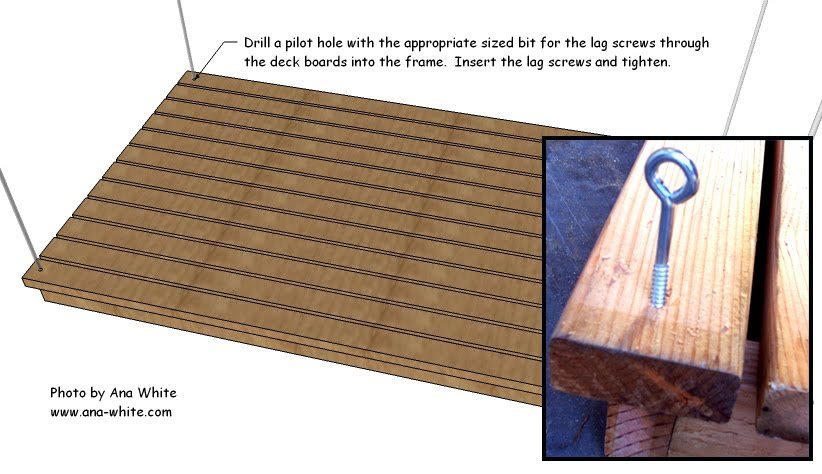 Build This Easy DIY Hanging Daybed — step 3