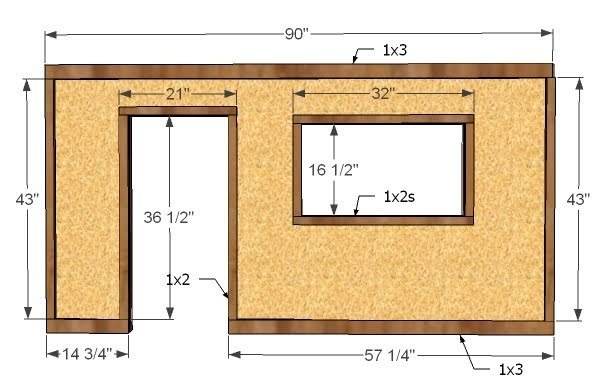 Build the Simple Playhouse — step 2