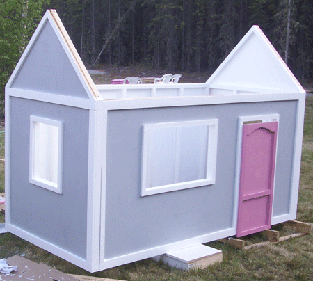 Build the Simple Playhouse — step 4