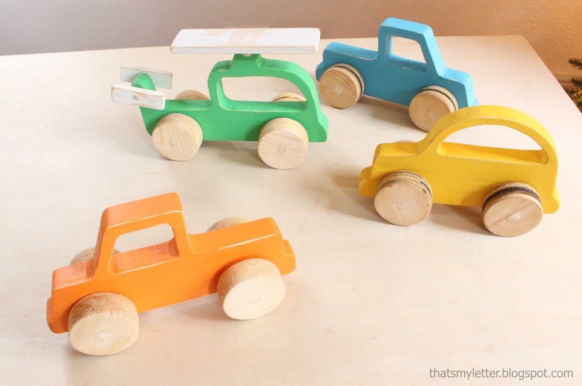 Build Your Own Wooden Push Toys
