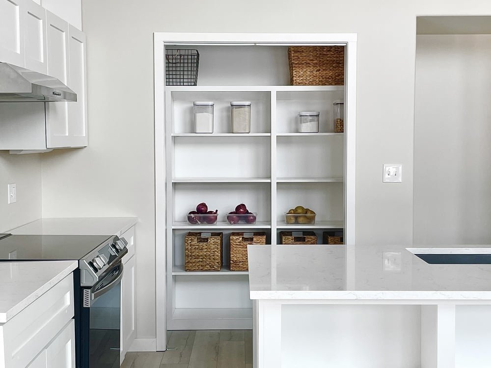 Built-In Pantry Shelving