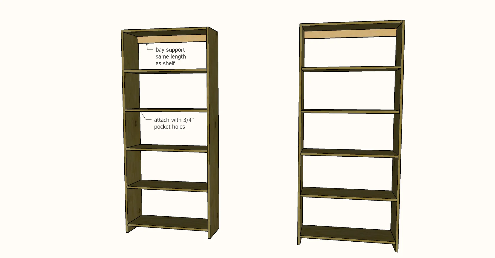 Built-In Pantry Shelving — step 2