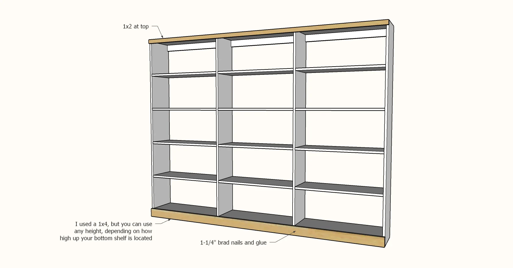 Built-In Pantry Shelving — step 4