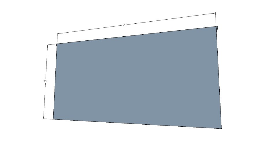 Cabinet Console Table — step 2