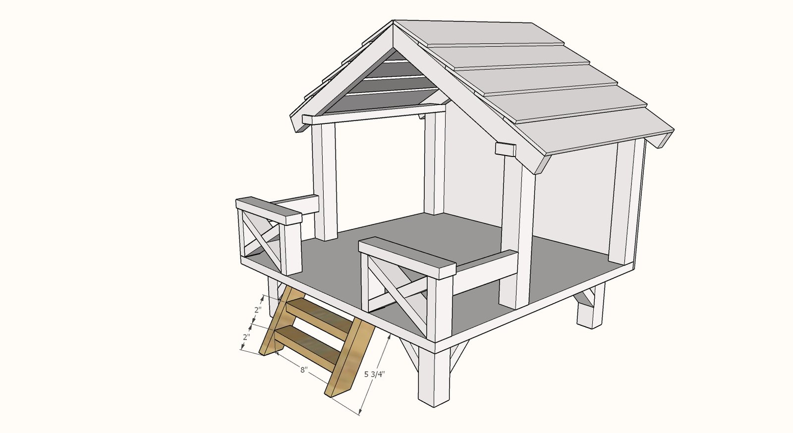 Camp Hangout for 18" or American Girl Dolls — step 10