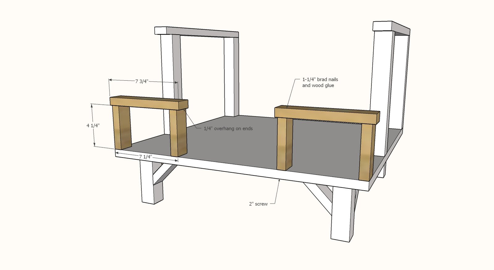 Camp Hangout for 18" or American Girl Dolls — step 4