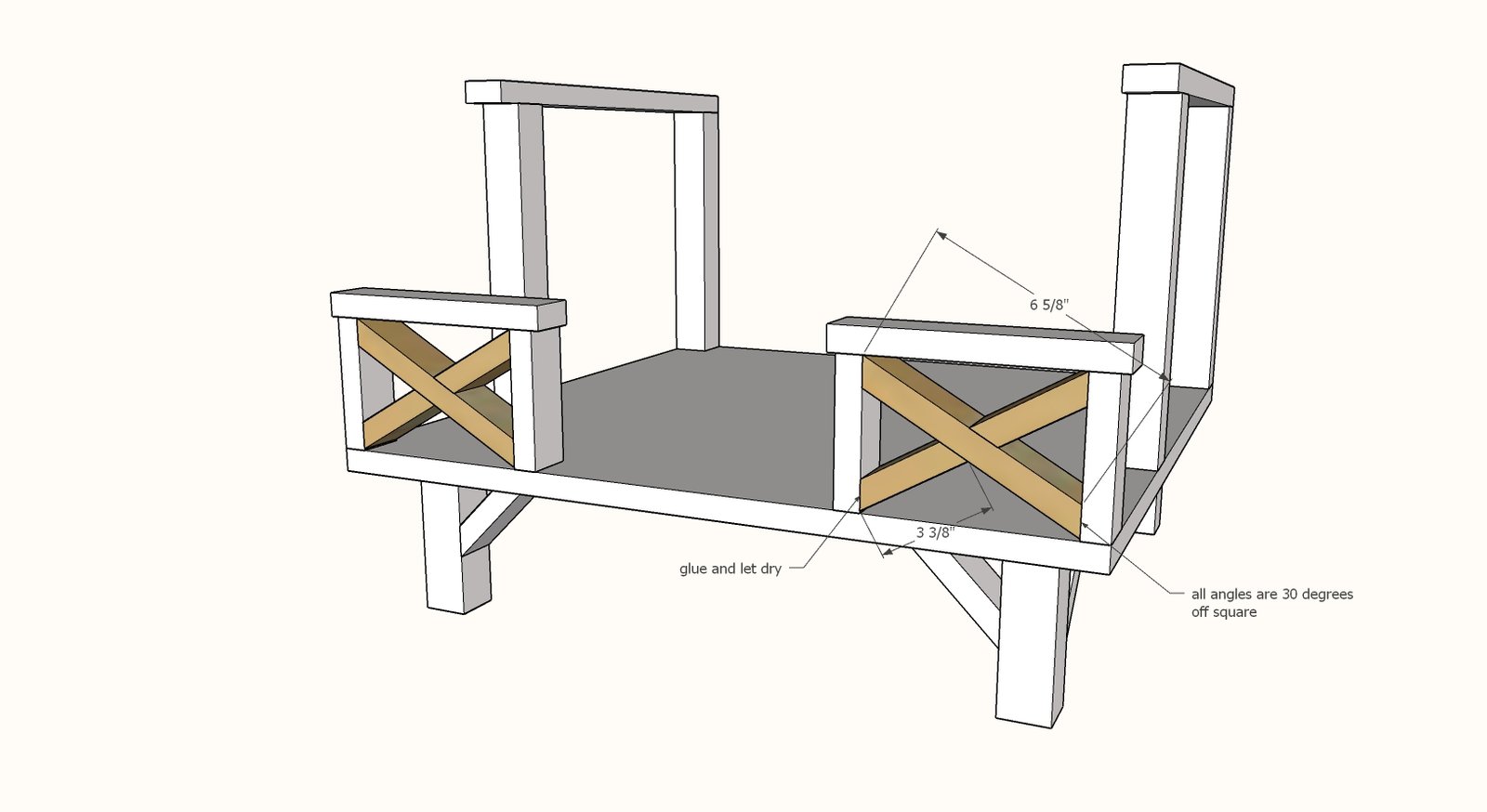 Camp Hangout for 18" or American Girl Dolls — step 5