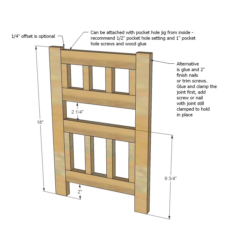 Camp Style Bunk Beds for American Girl or 18 Dolls — step 2