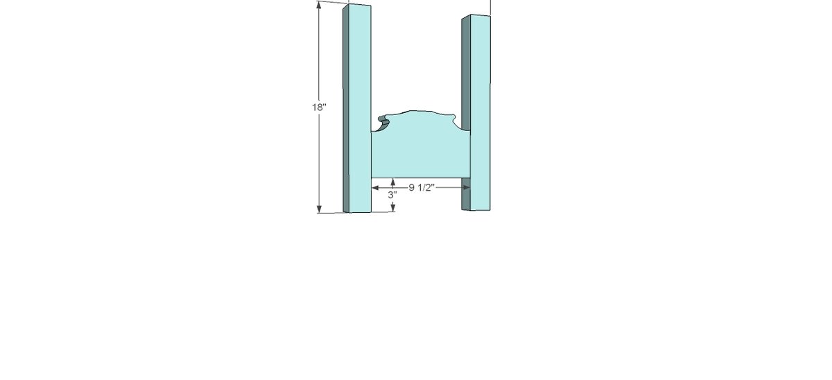Canopy Doll Bed for American Girls 18" Dolls — step 2