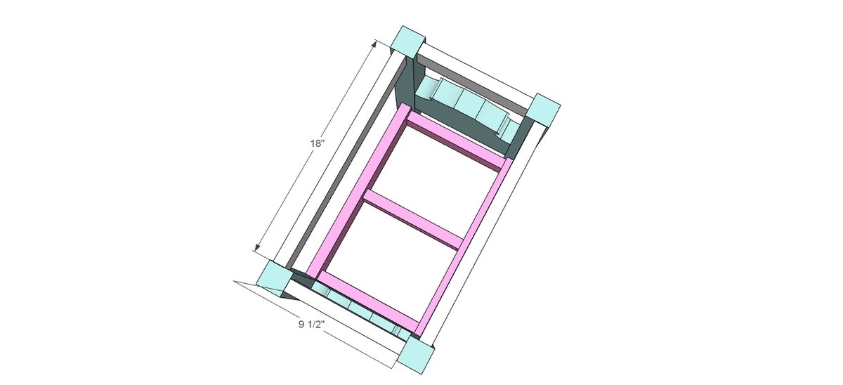 Canopy Doll Bed for American Girls 18" Dolls — step 6