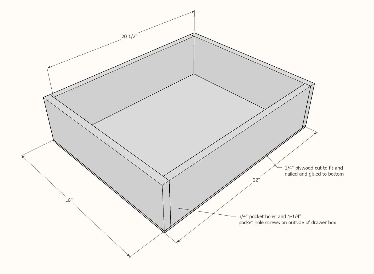 Captains Bed with Trundle Bed — step 14