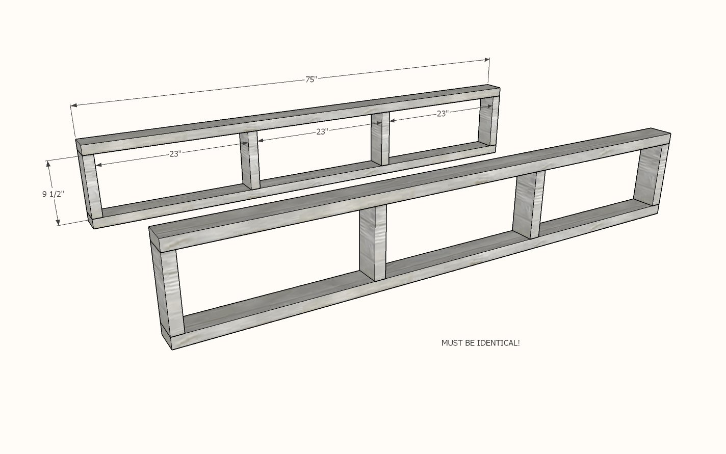 Captains Bed with Trundle Bed — step 5