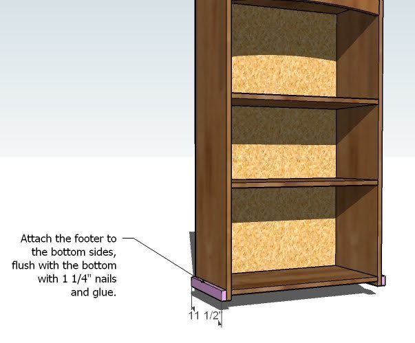 Cara Bookcase — step 4
