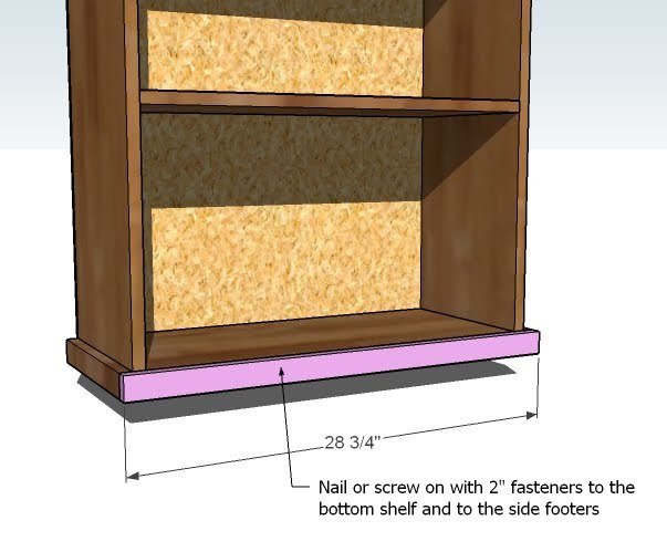 Cara Bookcase — step 5