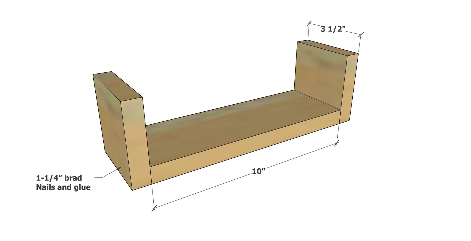 Card Box for Weddings and Parties — step 1