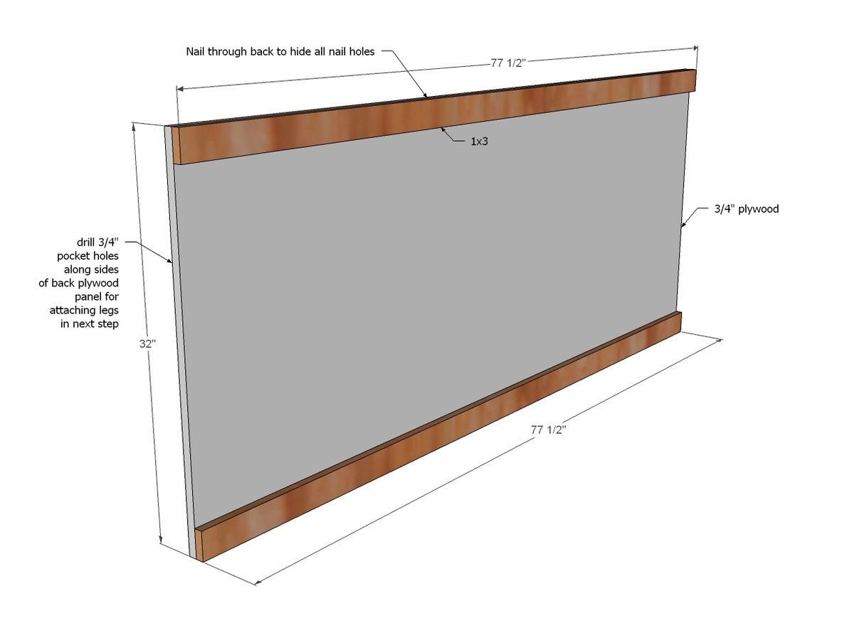 Cassidy Bed — step 1