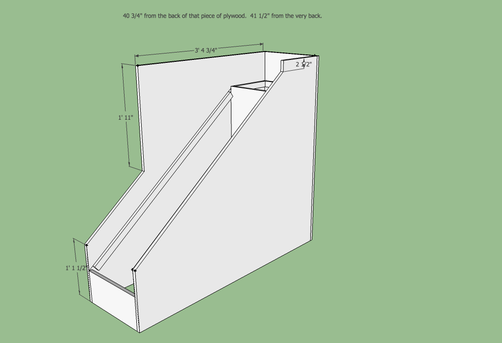 Castle Loft Bed with Stairs and Slide — step 12