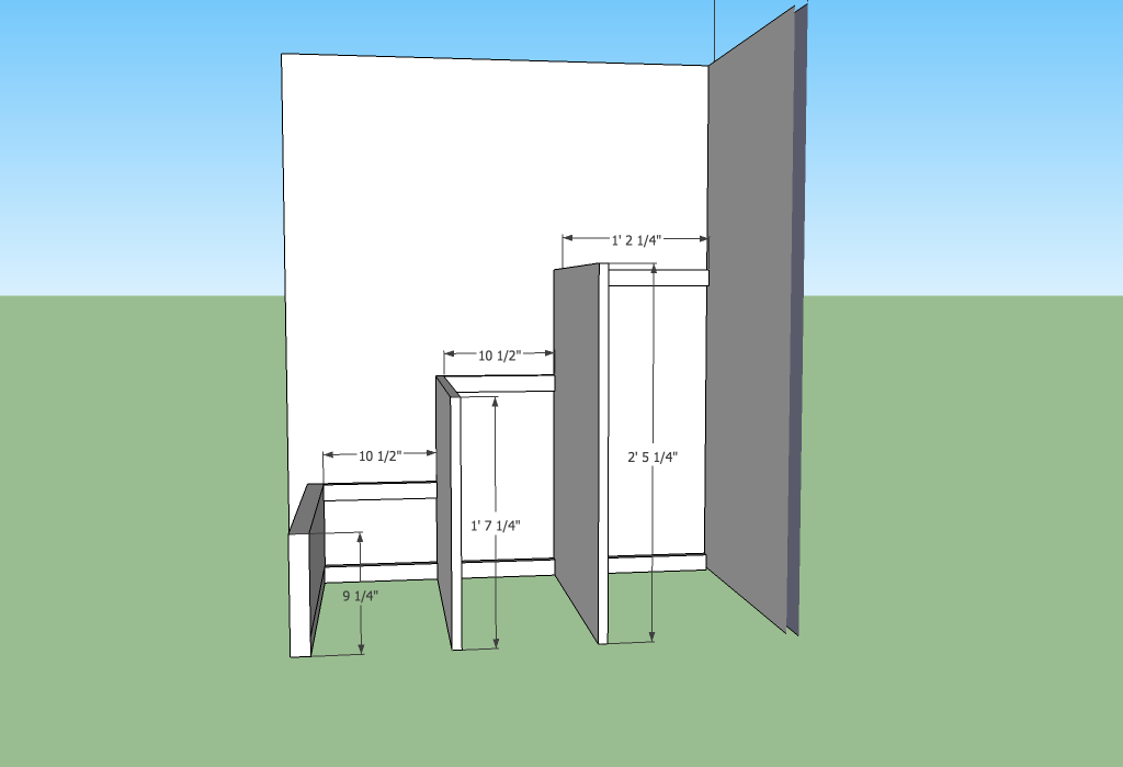 Castle Loft Bed with Stairs and Slide — step 16