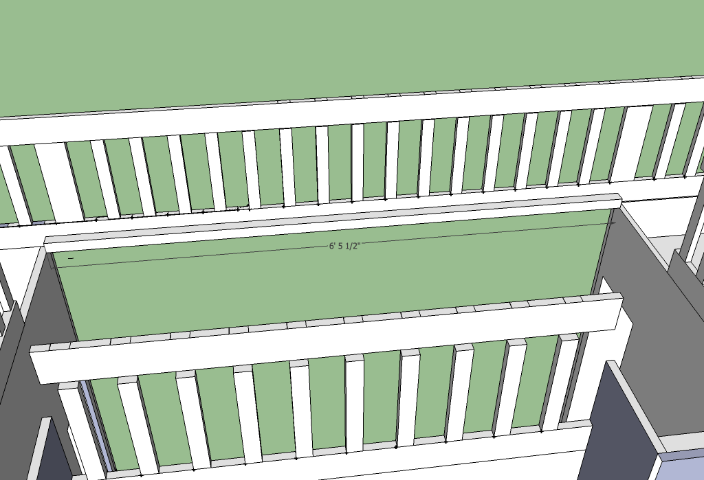 Castle Loft Bed with Stairs and Slide — step 20