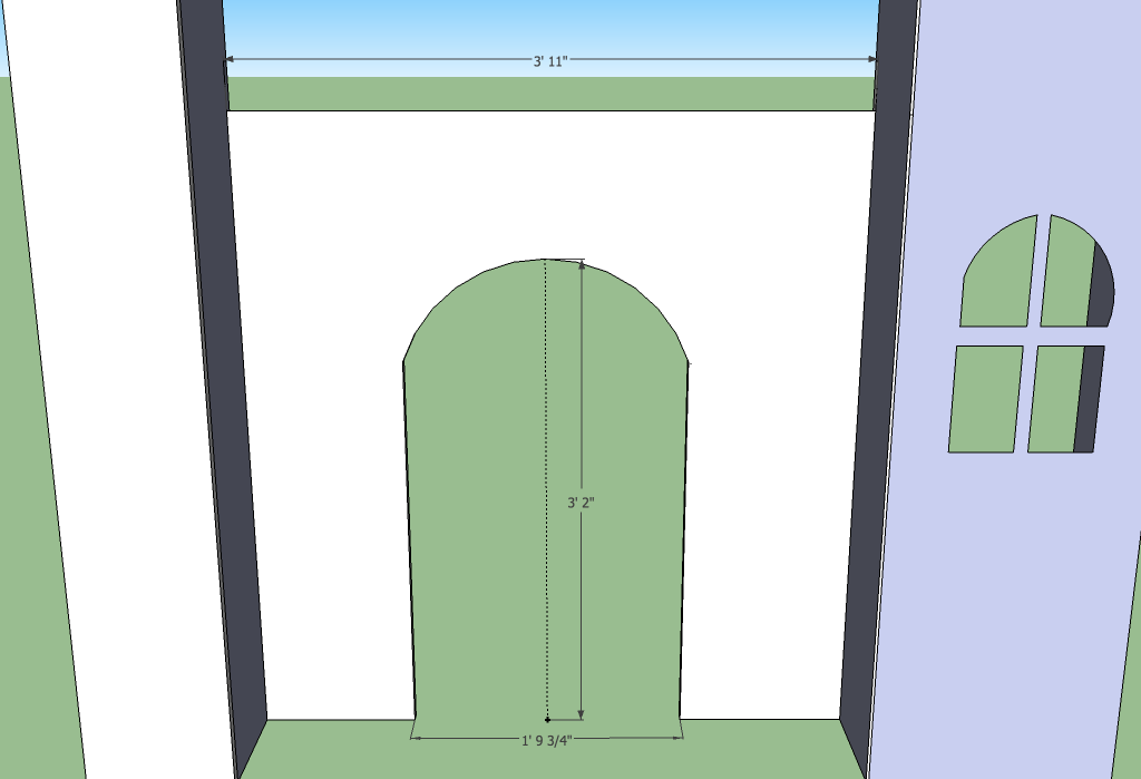 Castle Loft Bed with Stairs and Slide — step 3