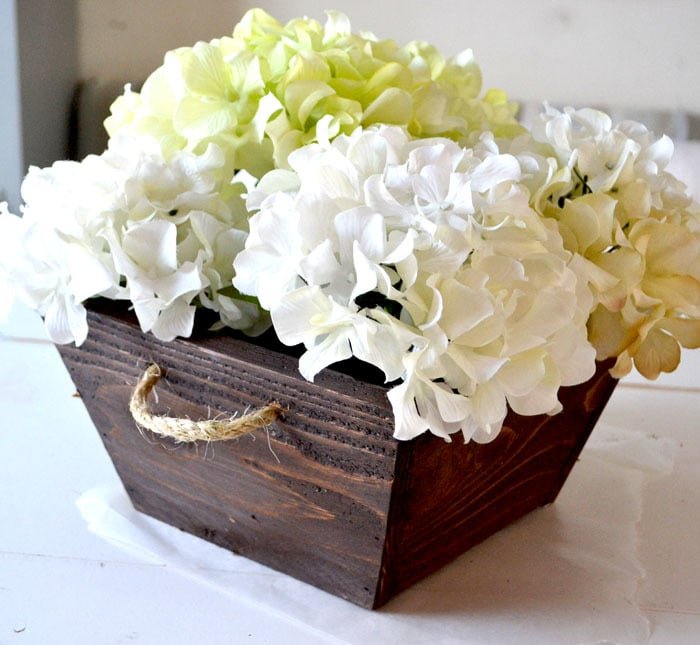 Cedar Fence Picket Tapered Planter