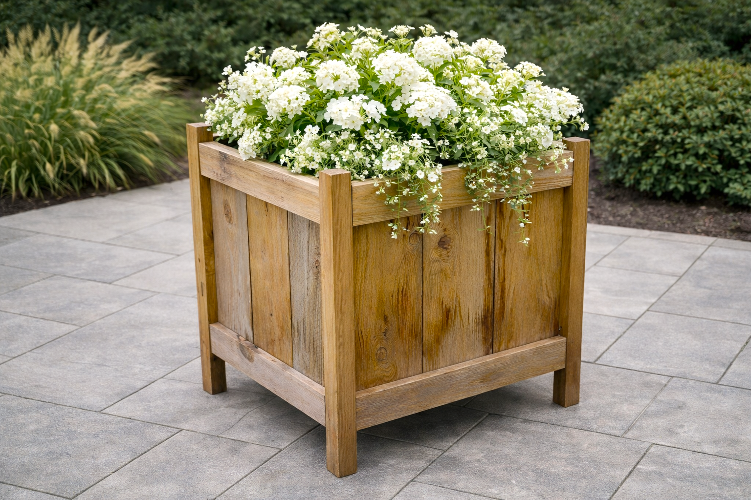 Cedar Planters with 2x2 Legs