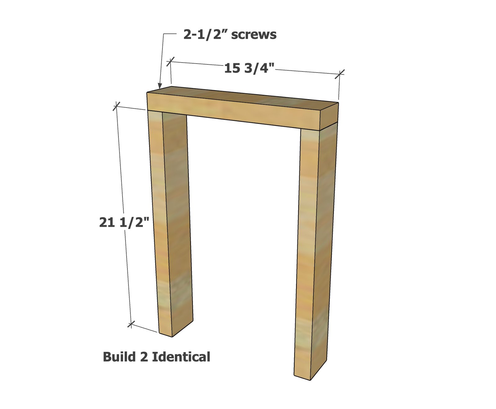 Cedar Propane Tank Cover Table — step 1