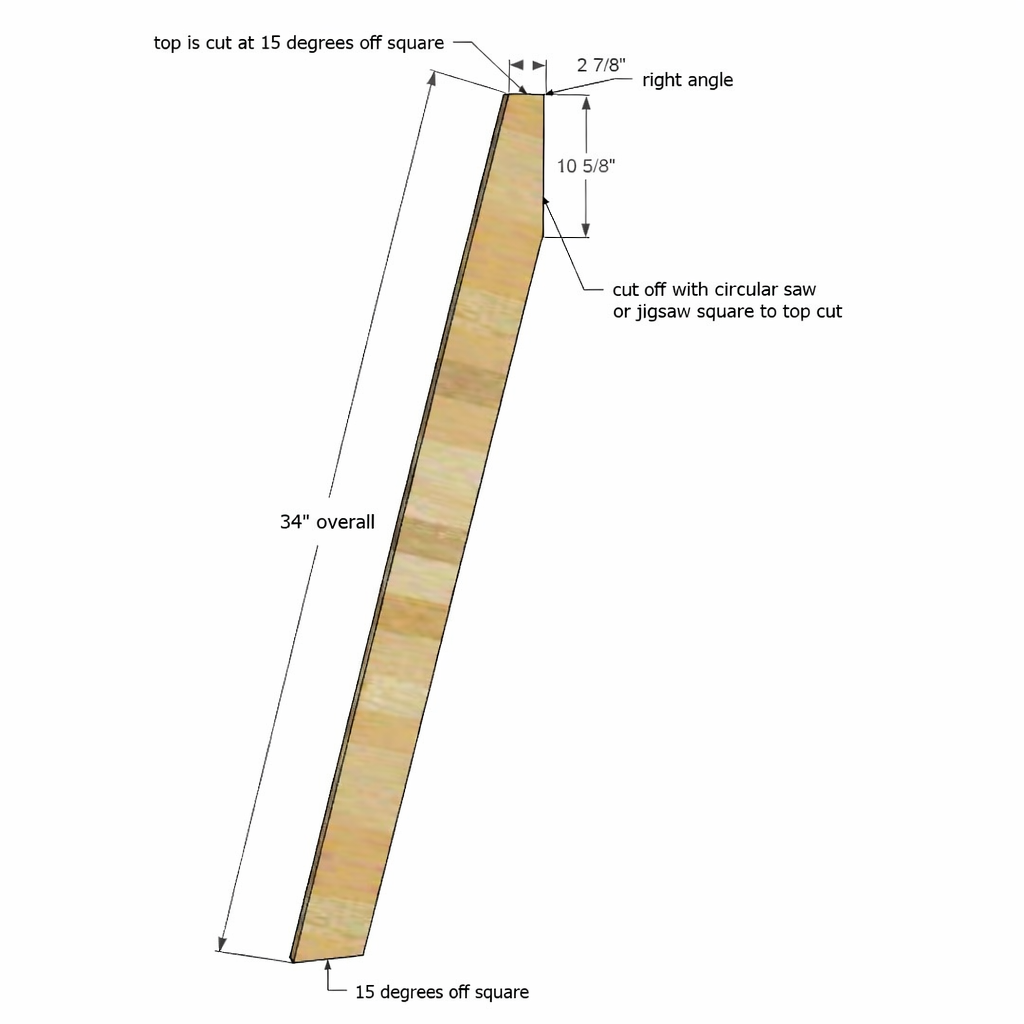 Cedar Two-Tier Ladder Planter — step 3