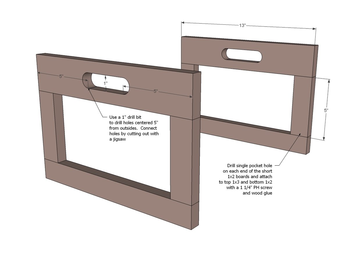 Chalkboard Produce Crate — step 1