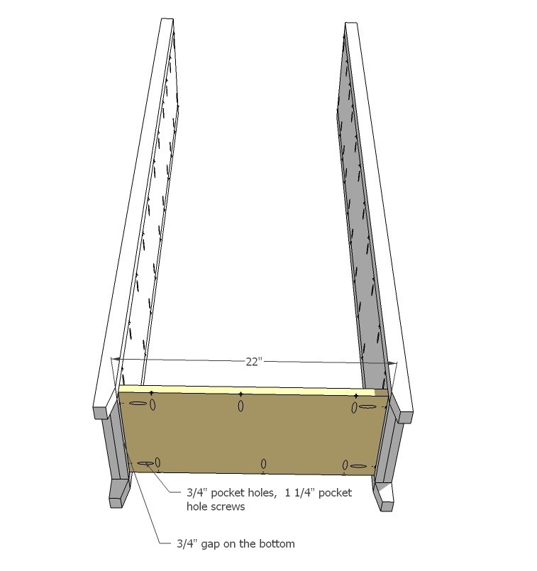 Channing Bookcase — step 3