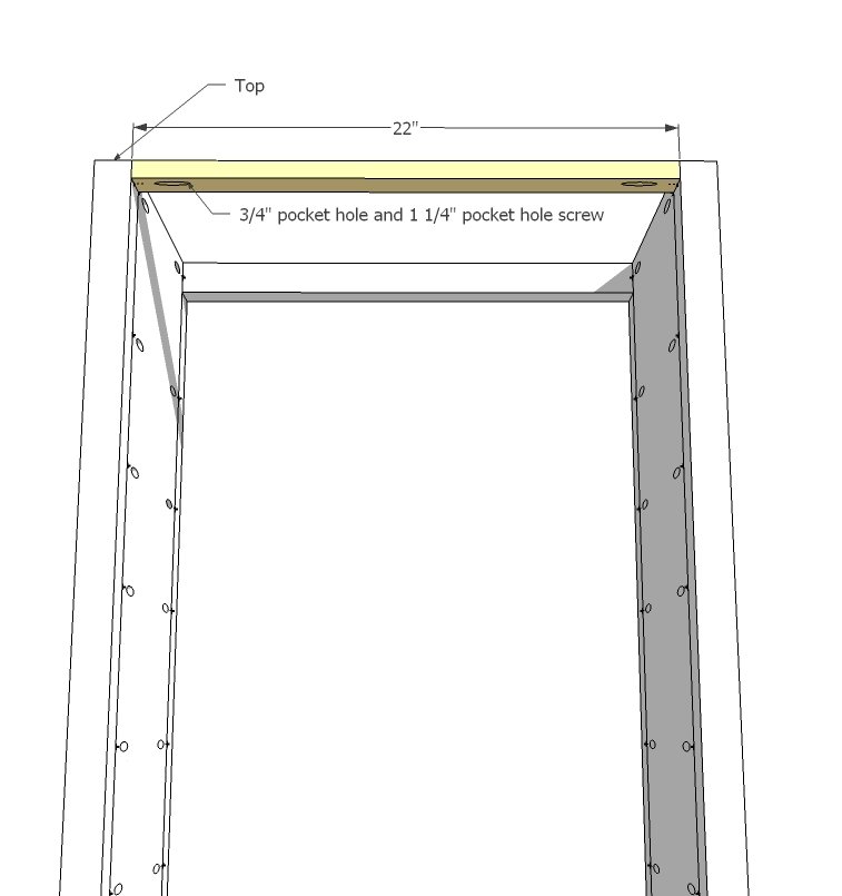 Channing Bookcase — step 5