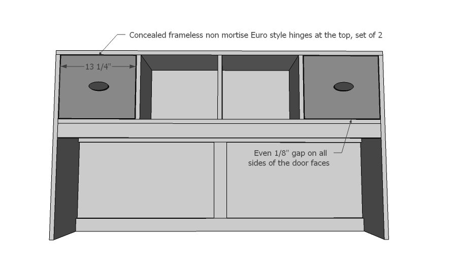 Channing Desk Hutch — step 5