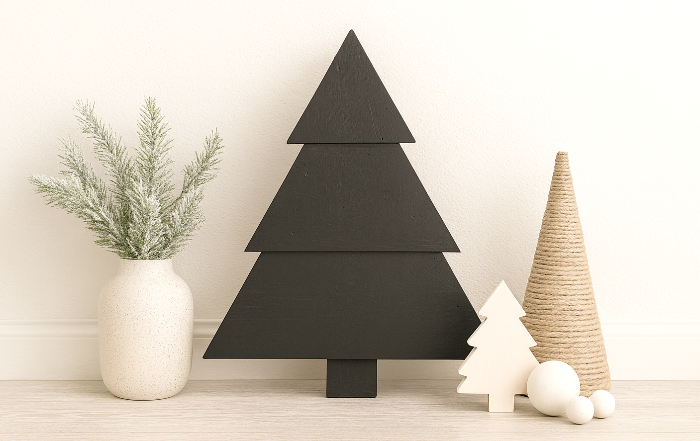 Christmas Tree Decor from Pallet Wood or Fence Picket