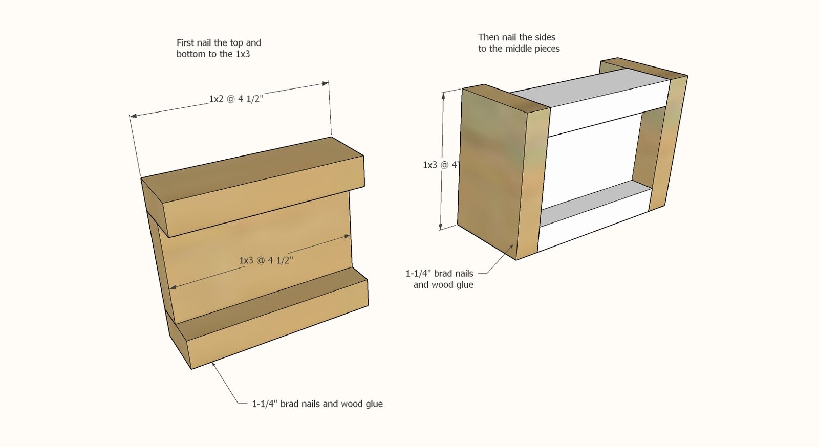 Christmas Tree Shaped Card Holder — step 3