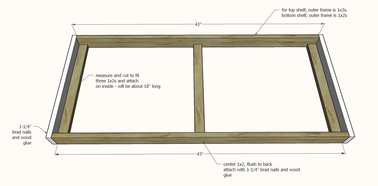 Chunky Leg Coffee Table — step 3