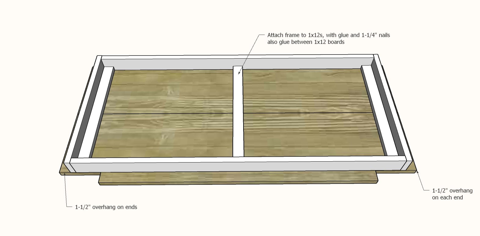 Chunky Leg Coffee Table — step 4