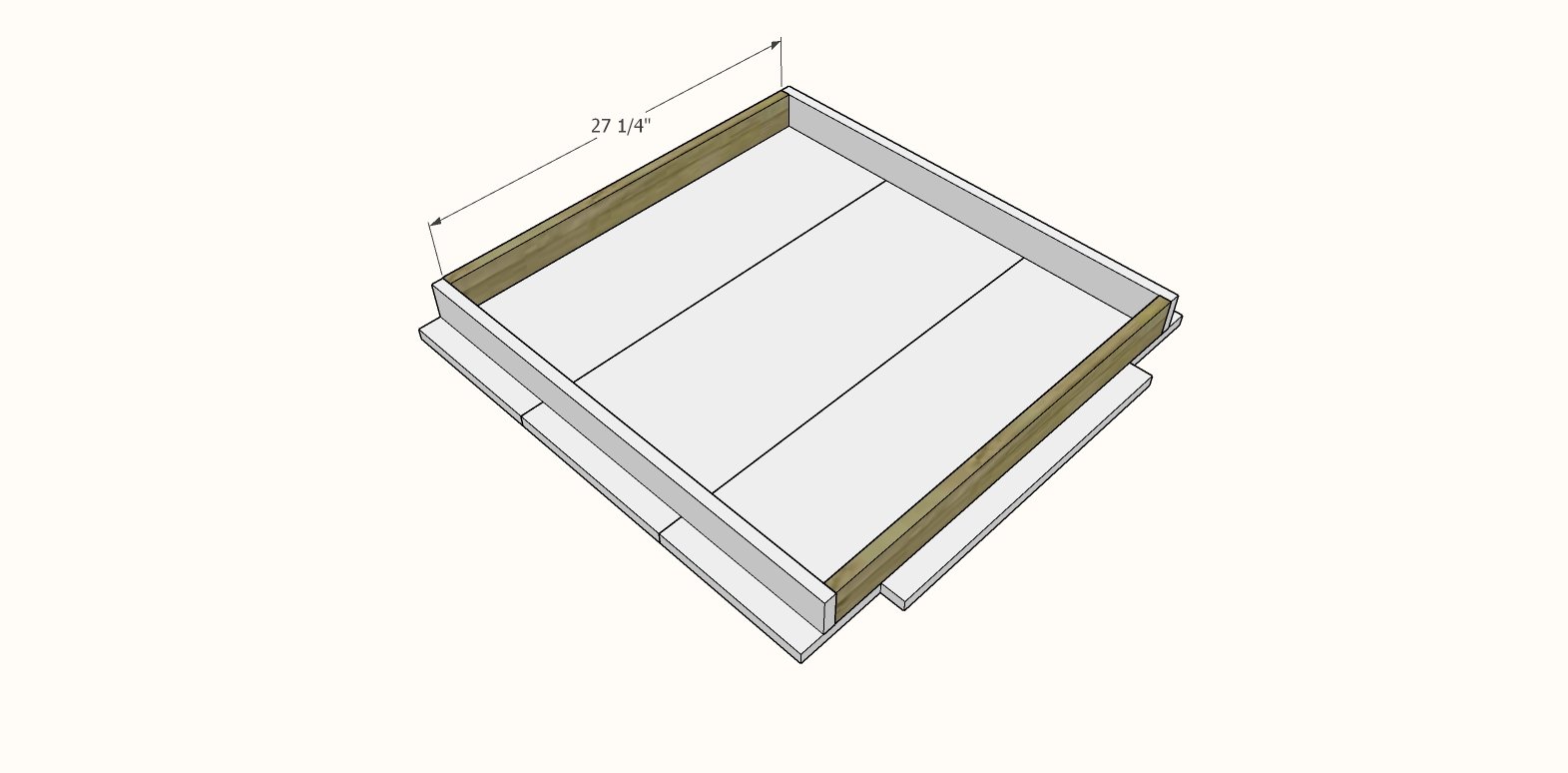 Chunky Leg Coffee Table — step 3
