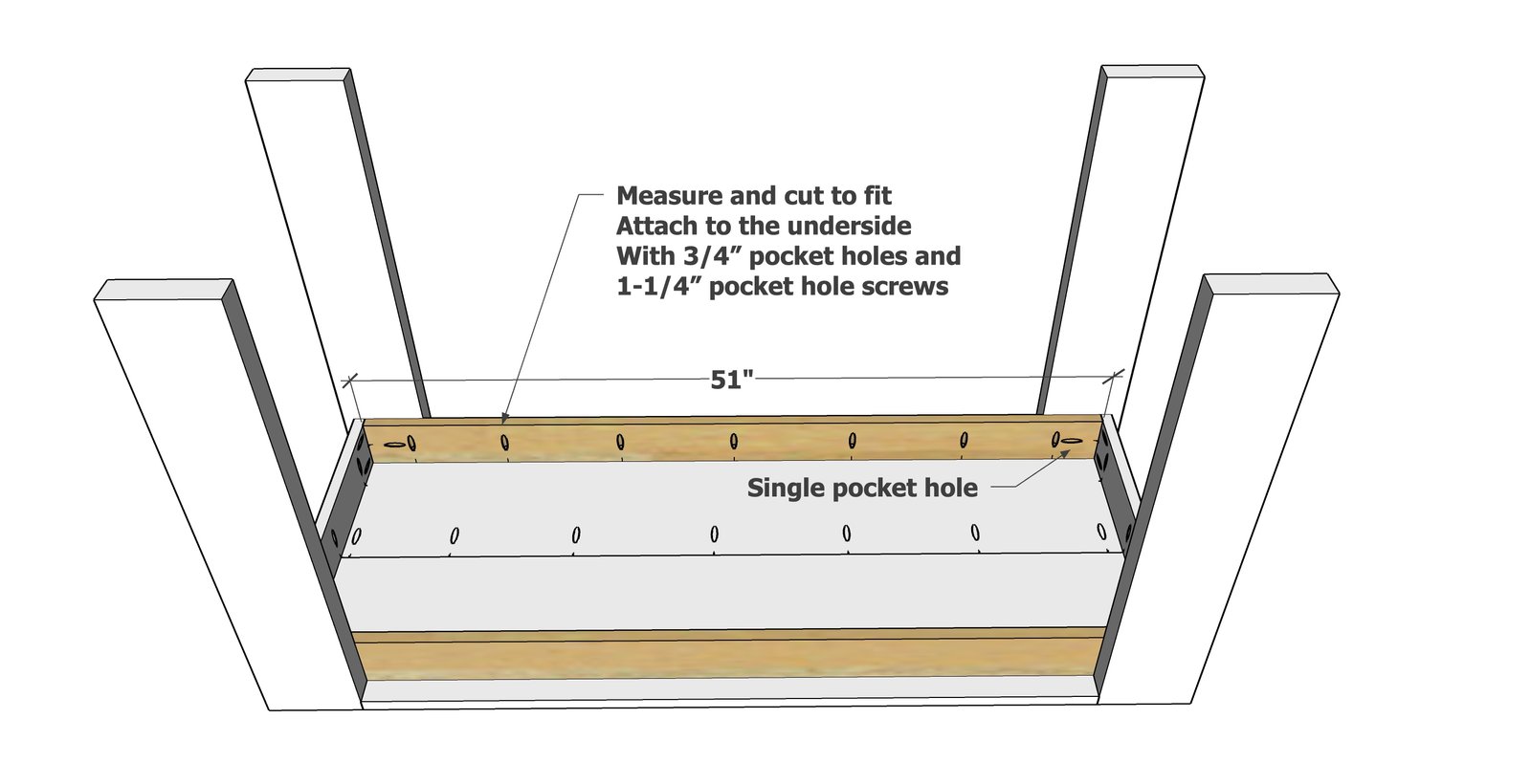 Chunky Leg Desk — step 4