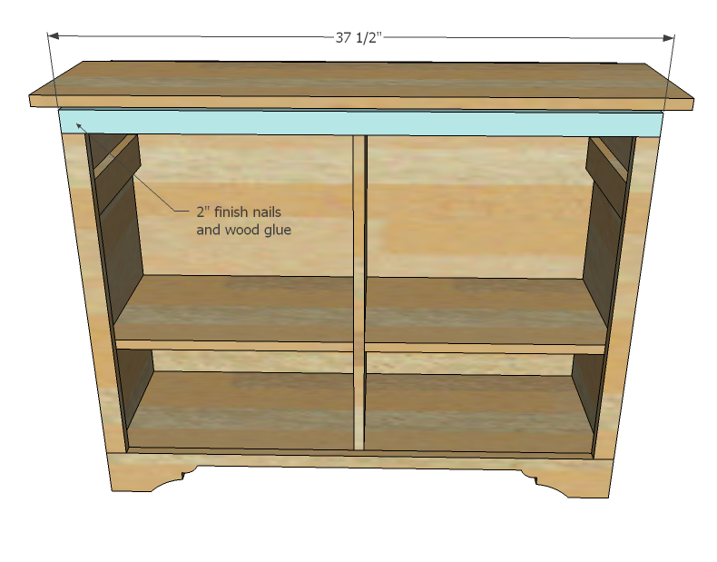 Cindy Wood Console Table with Drawers — step 9