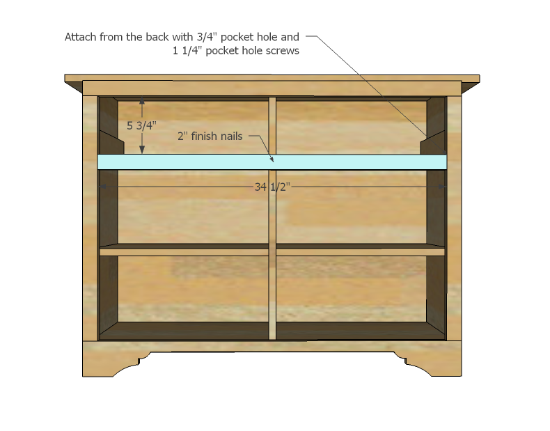 Cindy Wood Console Table with Drawers — step 10