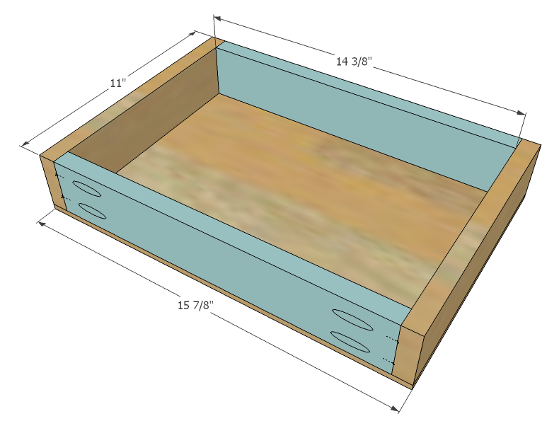 Cindy Wood Console Table with Drawers — step 12